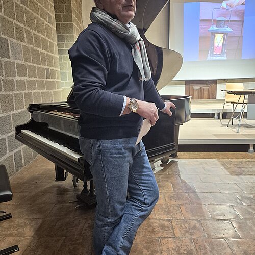 M. Jacques Hurni, Directeur du Conservatoire de Musique du Nord vaudois (CMNY)